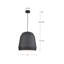 Luminaire suspendu dôme Sedona-64113772-64148121