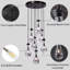 Luminaire suspendu à 7 lumières à intensité variable-114217120
