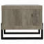 Coffee Table Grey Driftwood 1-Shelf.