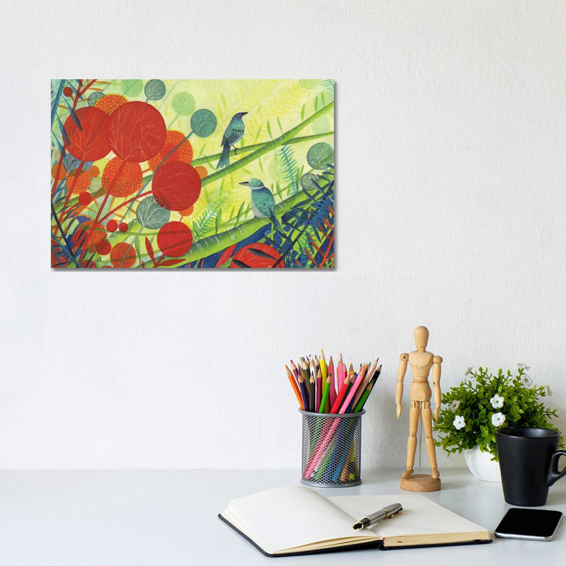 Paradise by Michelle Campbell - Wrapped Canvas Print, 20.32 cm H x 30.48 cm W