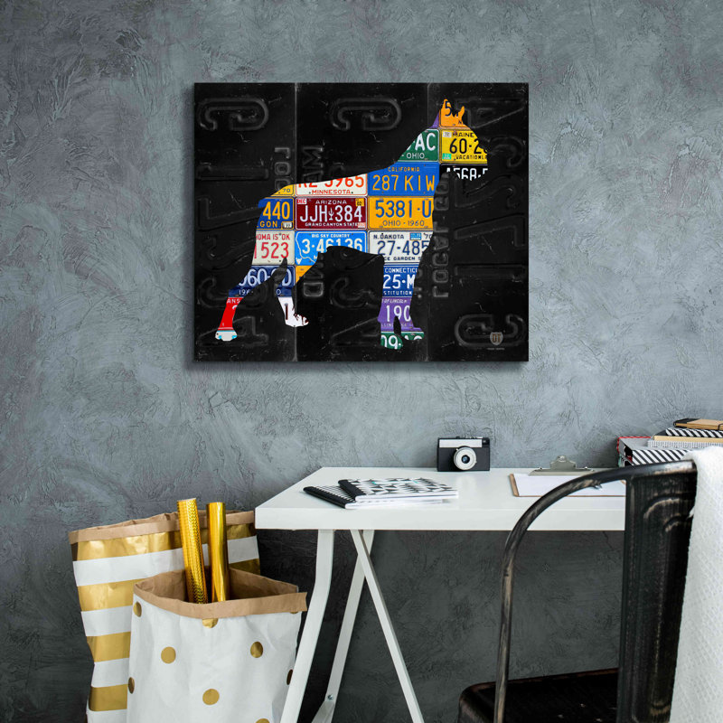 «Boxer» par Design Turnpike, H 20 po x l 24 po