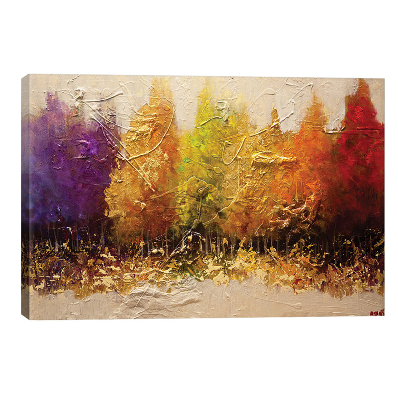 Five Seasons by Osnat Tzadok - Wrapped Canvas Painting, 66.04 cm H x 45.72 cm W x 1.91 cm D