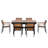 Experience Outdoor Dining Freedom With A Flexible Set Including Six Chairs And A Table That Extends From 62.9 To 82.6 Inches For Personalized Arrangements-635931921