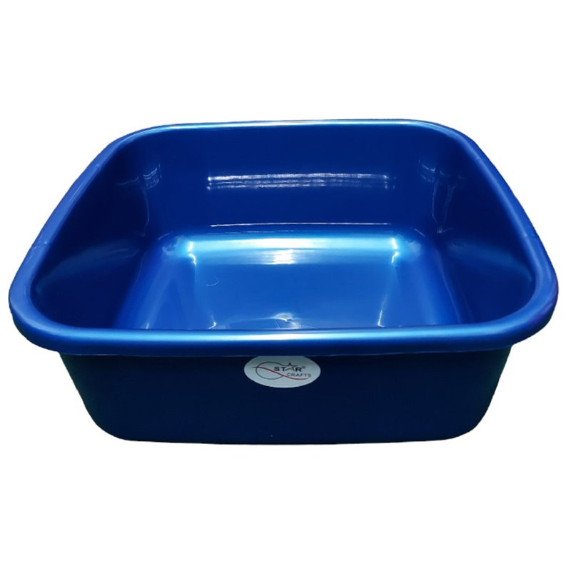 Ebern Designs Plastic Box, Blue