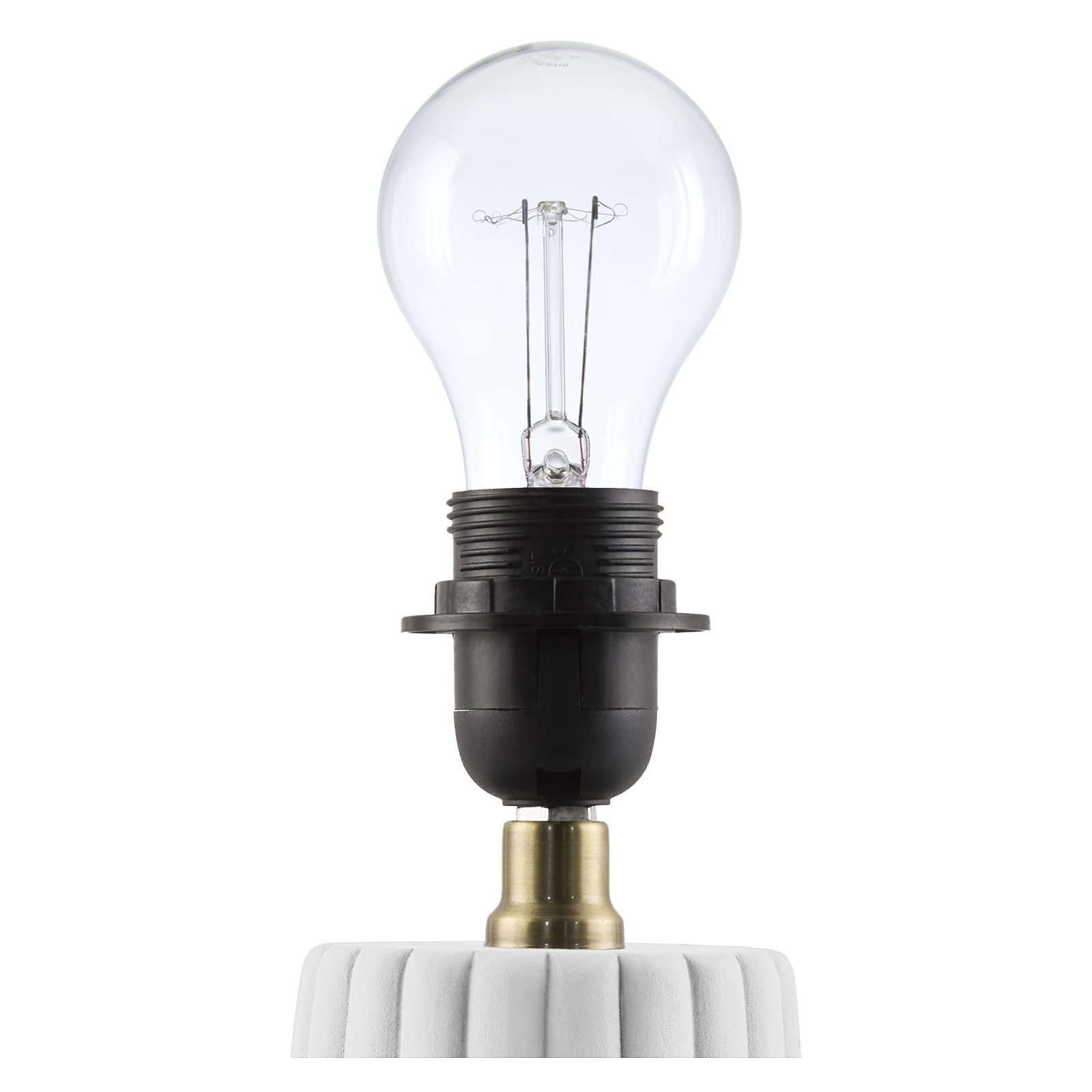 Burkhalter Table Lamp, White
