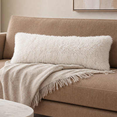 Faux Feather Fur Pillows