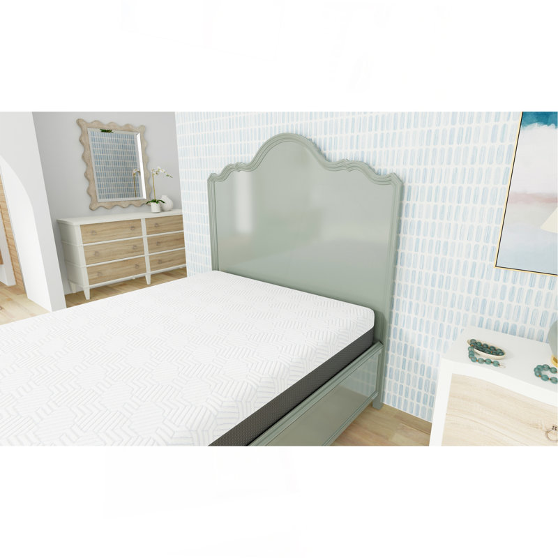 10 Inch Medium Firm Mattress With Cooling Cover, Twin