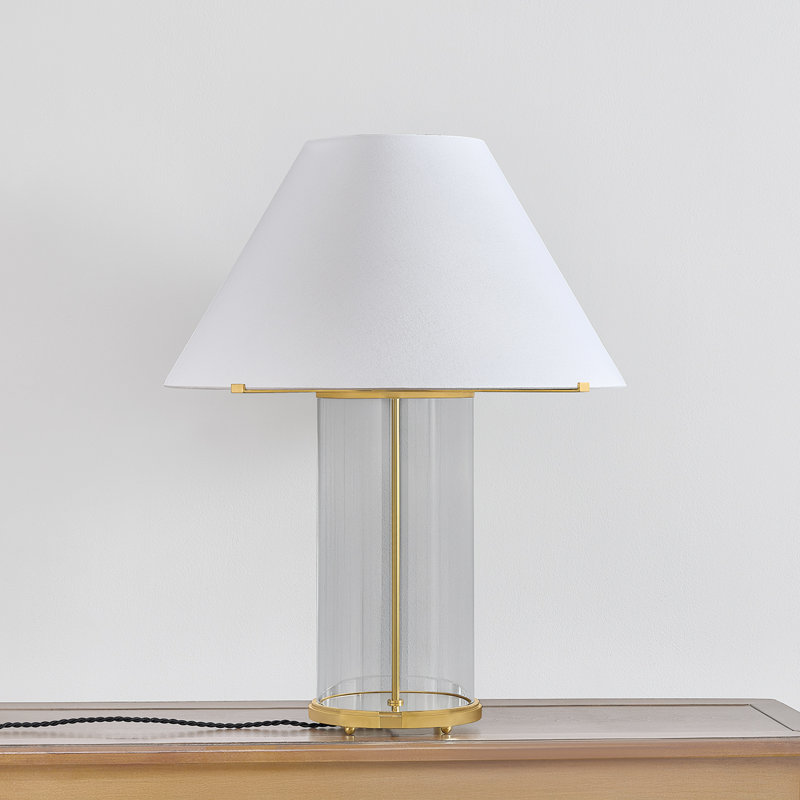 Inglewood Table Lamp in Aged Brass by Mark D. Sikes