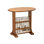 Table d'appoint en teck de qualité supérieure