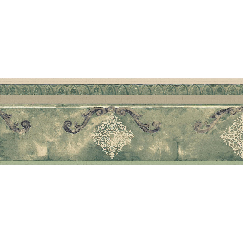 Casha Peel & Stick Damask Border