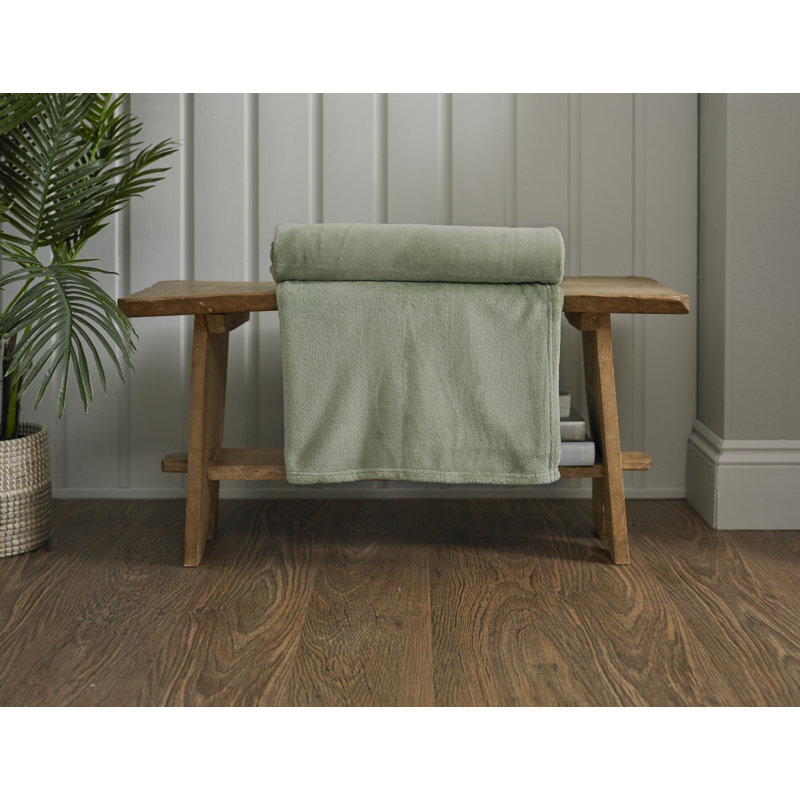 Snuggle Touch Supersoft Fleece Throw, Apple