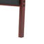  Fauteuil d'appoint en bois noir Pu