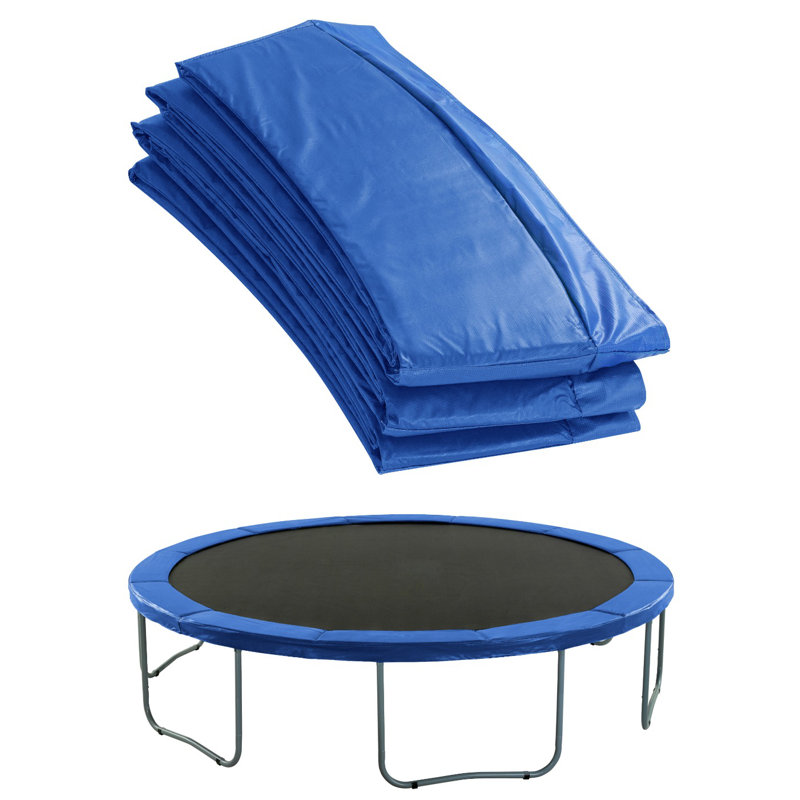 Premium Trampoline Replacement Safety Pad (Spring Cover) Blue Trampoline Padding for Maximum Safety, Blue