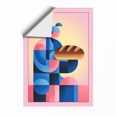 Nourishment Mid-Century - Framed Print