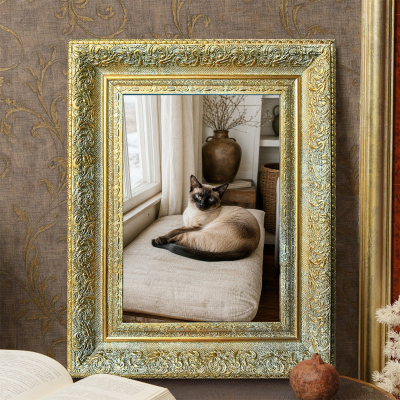 Cadre photo élégant 3 pièces 5 "x 7" doré antique, Antique Gold, 3, 5" W x 7" H