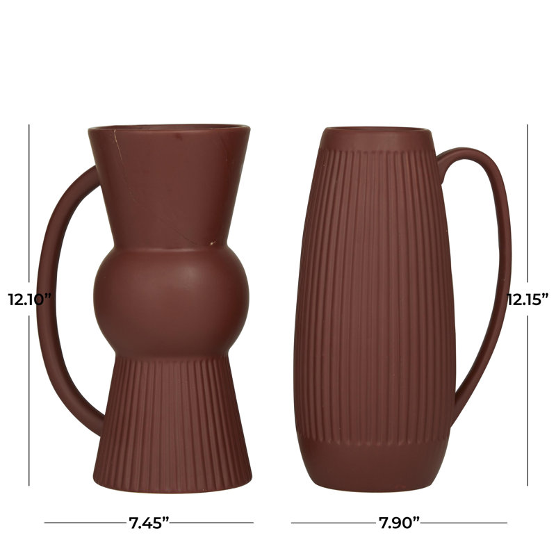 Limerick 12.1'' Stoneware Table Vase