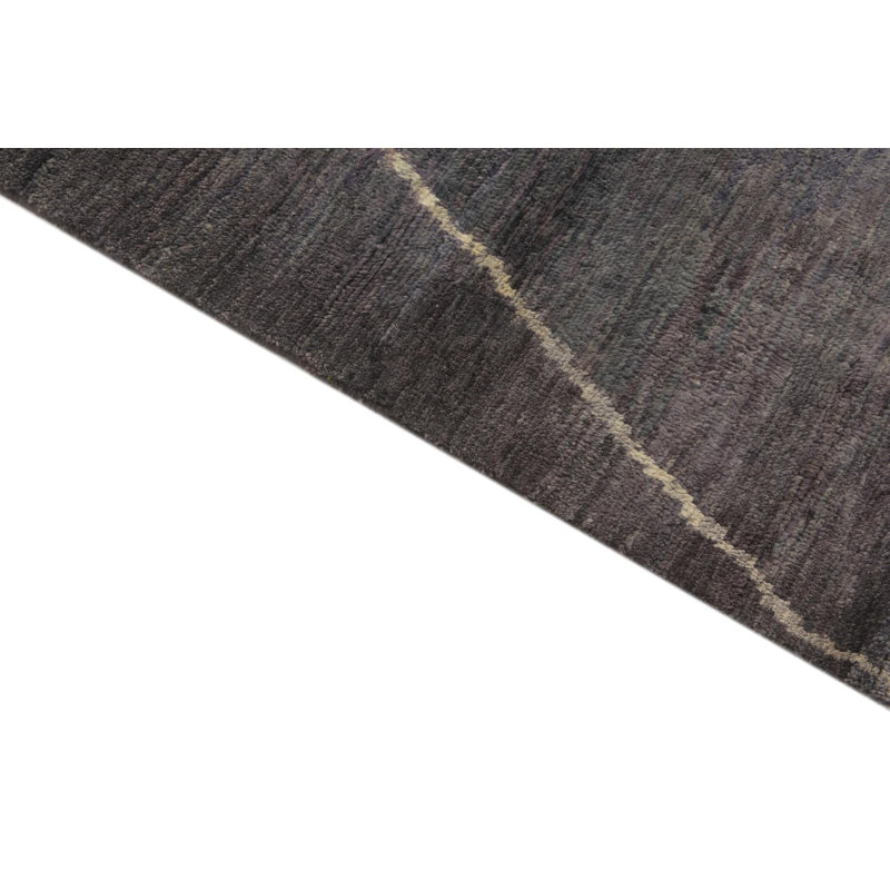 Tapis gris foncé Iniguez