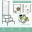 Kameera Metal Plant Stand
