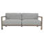 Tanah 80" Wide Outdoor Teak Patio Sofa with Cushions-57337550