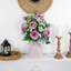 Toucher les tiges artificielles roses-86731892