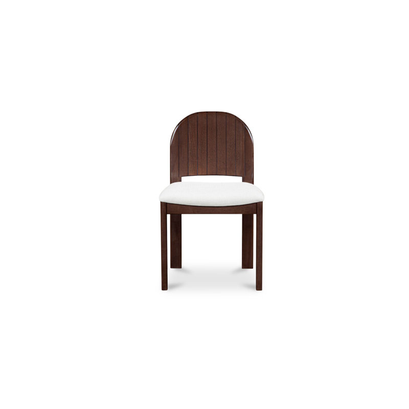 Emil Dining Chair Cream-Set of Two, White