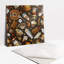 Ateeqa 30x30 cm Pvc Mosaic Sheet in Brown