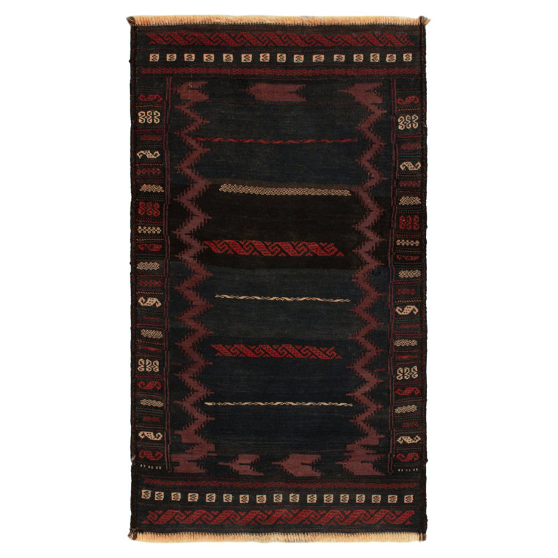 One-of-a-Kind Rectangle 2’6” X 4’1” Hand Knotted Area Rug