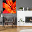 Epic Art «Orange Flower On Black 02» par Tom Quarte «Orange Flower On Black 02» par Tom Quartermaine-101769045