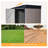 4' X 6'  Outdoor Storage Lean to Shed
