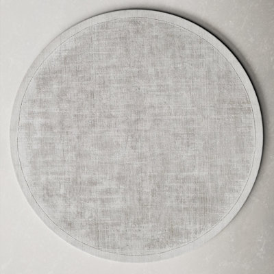 Mckinley Handmade Viscose Light Sage Rug