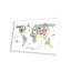 «Animal Map of the World» par Michael Tompsett, impression sans cadre-510856602
