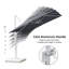 Parasol carré en polyester gris clair 10 pi x 10 pi Ronav-270182934-328065086