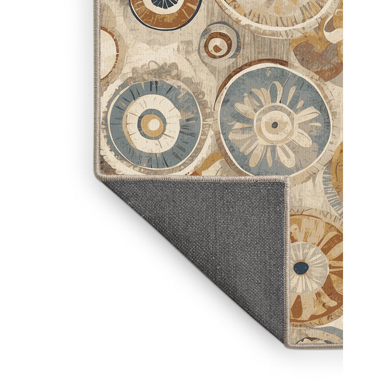Bold Ripple Rug, Round 3'