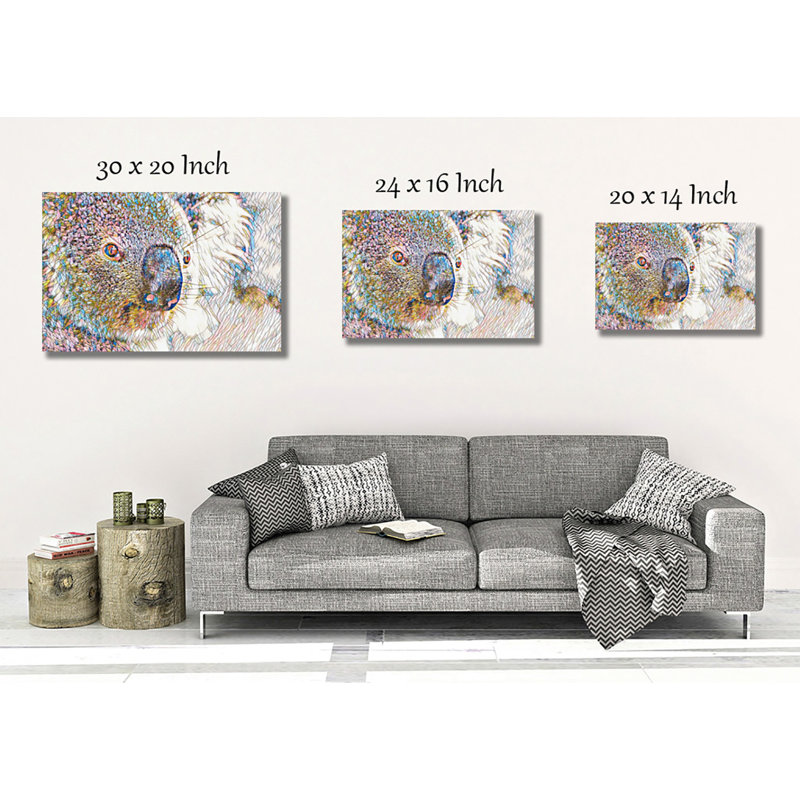 Wrapped Canvas Print, 35cm H x 50cm W