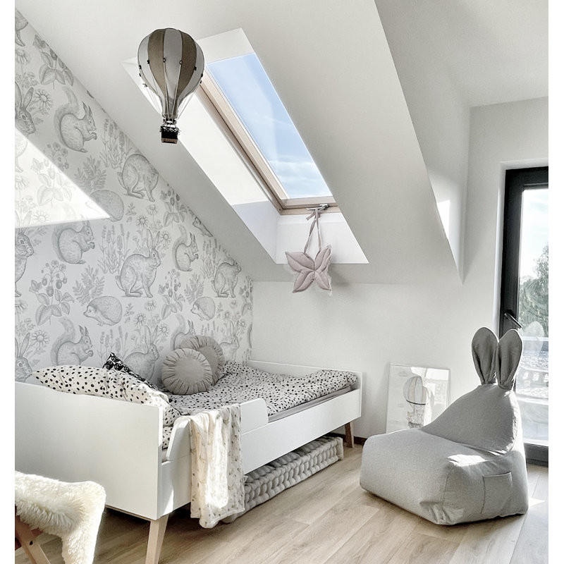 Children's Chair, Grey