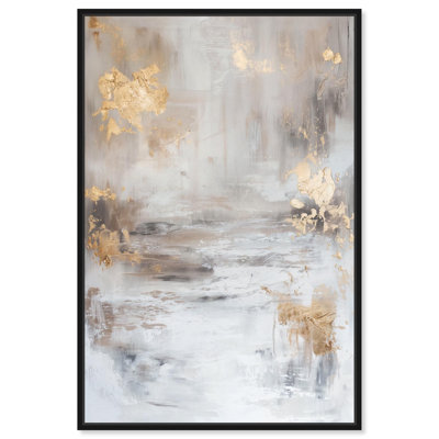 Burnished Patina Canvas Gemstone Abstract Art by Art Remedy