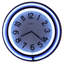 Studio Neon Metal Analog Wall Clock