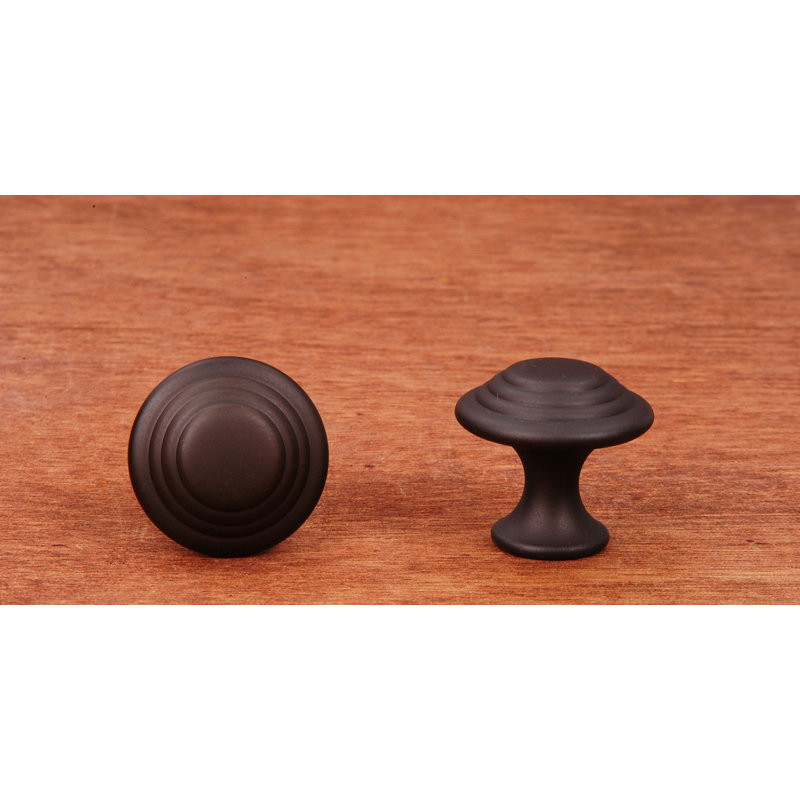 CK Series 1 1/4" Diameter Mushroom Knob, Oil Rubbed Bronze