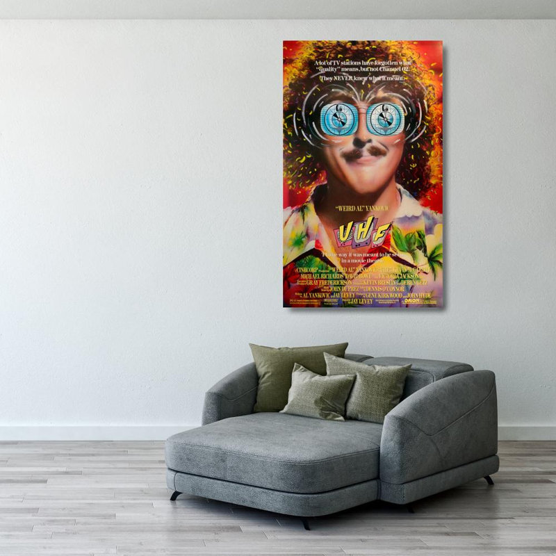 UHF, 40" H x 24" W