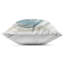 Coussin d'extérieur rond à formes superposées, design par Nan