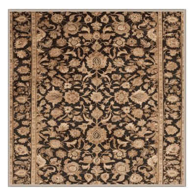 Machine Washable Persian Beige Area Rug