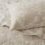Ensemble de courtepointe 3 pièces en jacquard de coton et gaze-132794316-132794317