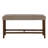 Marcello Brown Bar Bench