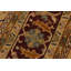 Tapis oriental brun clair / noir en laine noué à la main 9 pi x 11 pi 9 po Dorris