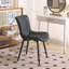Comfortable Padded Dining Chairs with Back Easy Assembly Upholstered Side Chair, Accent Chairs for Kitchen, Dining Room-2002362651