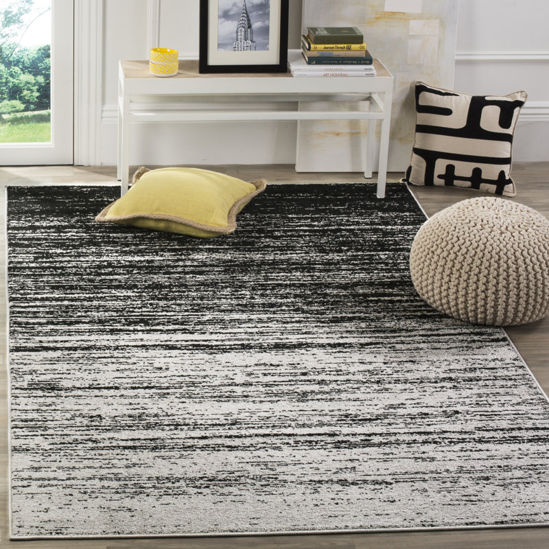 Hornsey Abstract Hand Woven Area Rug, Rectangle 183 x 274 cm