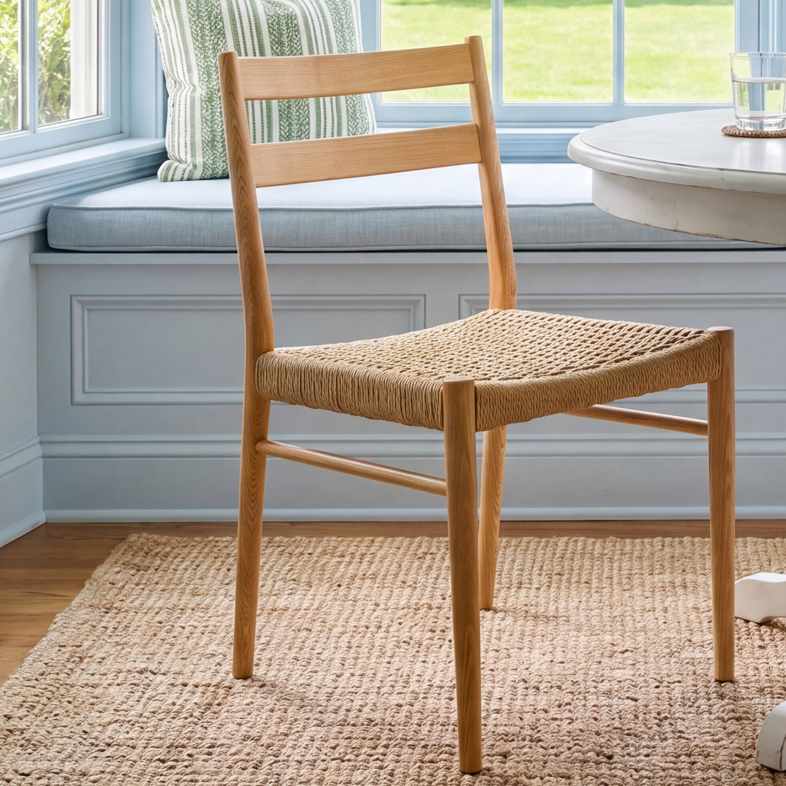 Bruna Dining Chair, Light Brown
