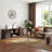70" Fluted TV Stand for TVs Up to 80", Faux Marble Top & 1.97" Panels, Modern Media Console Entertainment Center-124391303