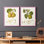 Vintage Pears V-Premium Framed Print -Ready to Hang - No Nails Required - No Nails Required