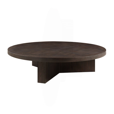 Table basse à finition expresso